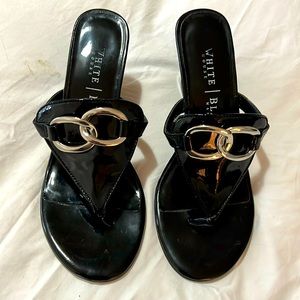 White House Black market platform sandals 👡